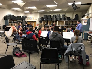 Emporia Middle School 8th grade band.