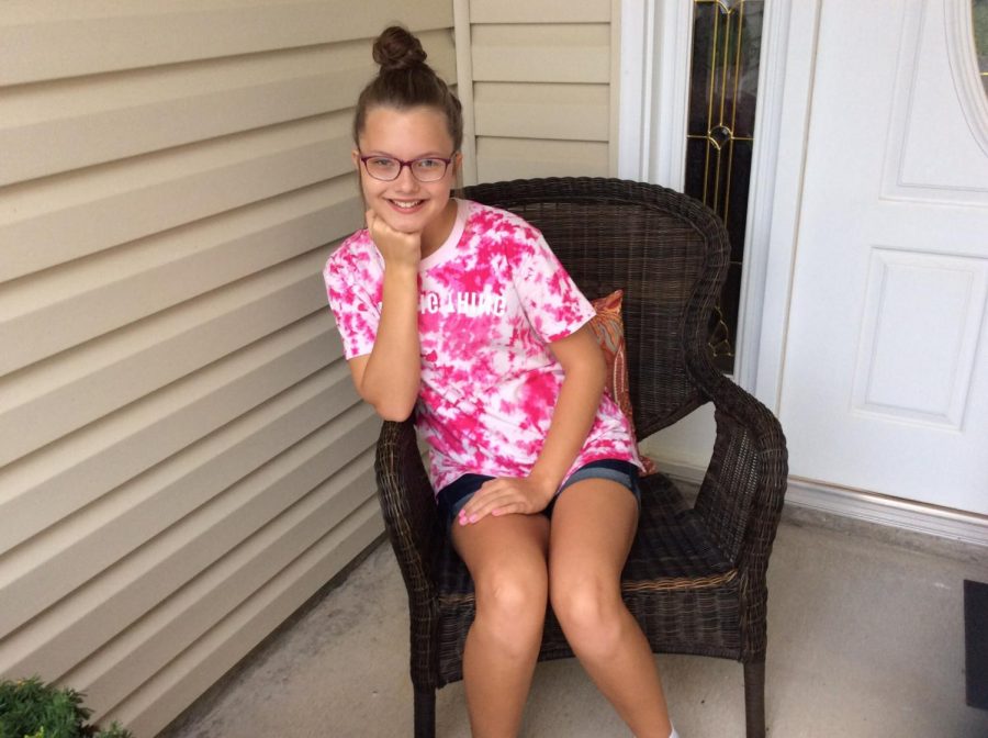 Kaylee Lane, a 7th grader at Emporia Middle School.