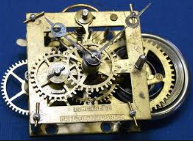 The first electric clock ever made.