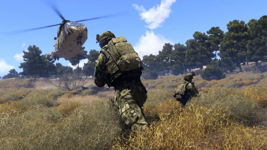 A screenshot from Arma 3s Steam page.