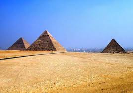 A picture of the Pyramids