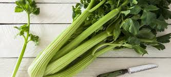 This is a picture of a celery stick, which is included in one of the facts.