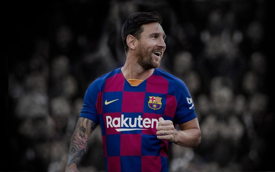This Is a picture of Lionel Messi, Considerably one of the best Soccer player in the world.