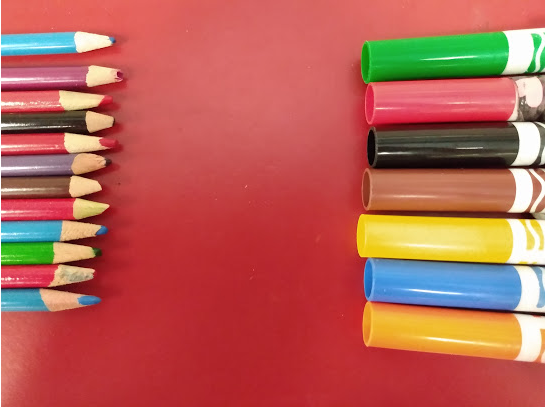 Markers Vs. Colored Pencils – EMS Sound