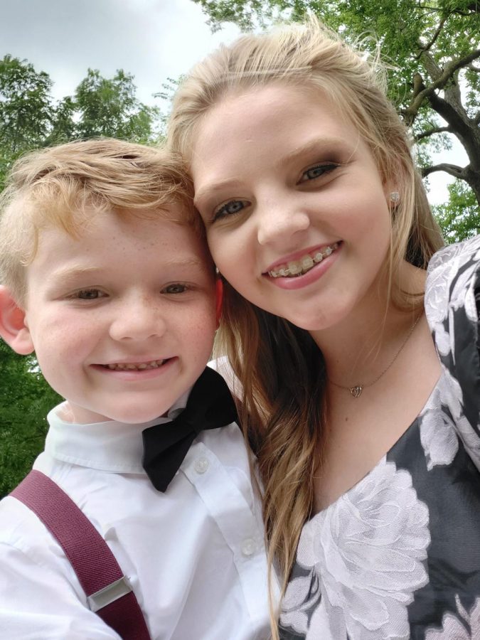 Me and Tate before our cousins wedding.