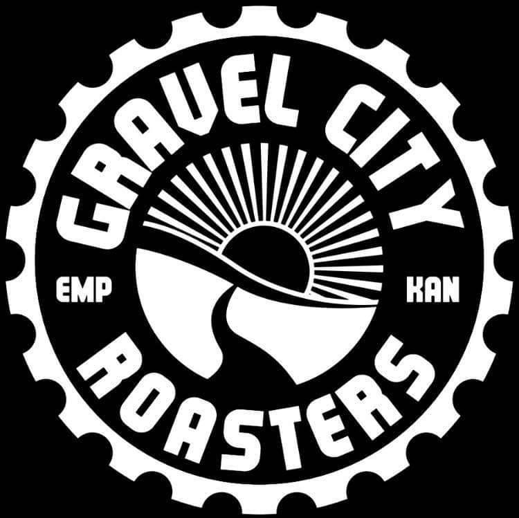 This is the logo of Gravel City Roasters.
