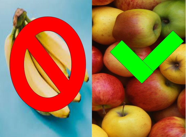 apples vs bananas