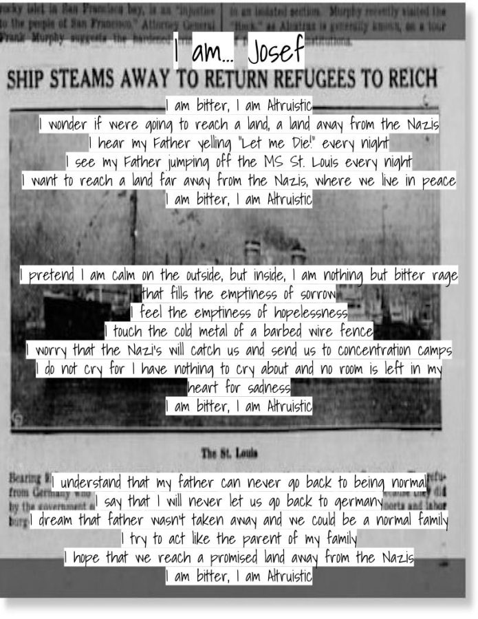 Poem based on the book Refugee by Alan Gratz.