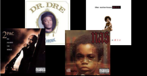 Top 4 hip-hop albums in the 90s