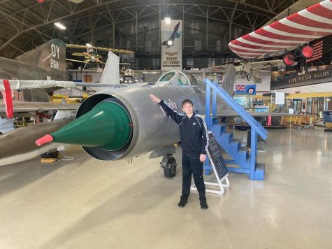 Me In front of a MIG-21PF from the Cezch Air Force