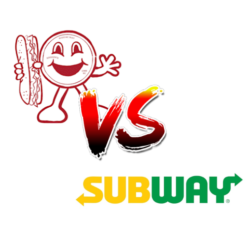A penny starting a death battle with the biggest restaurant in the world