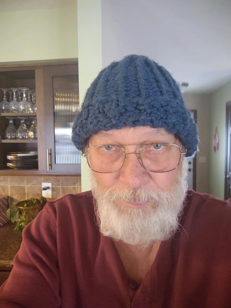 A picture of my grandpa in his hat