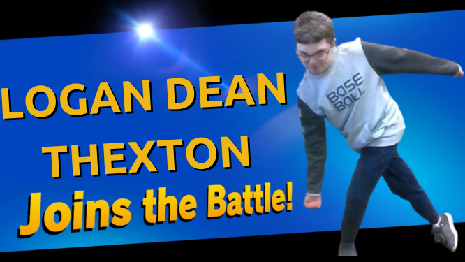 A photo of the best bowler on earth (Logan Dean Thexton)
