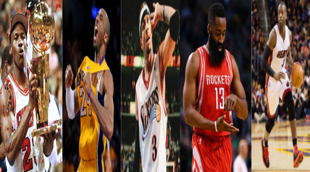 The Top 5 Shooting Guards Of All Time