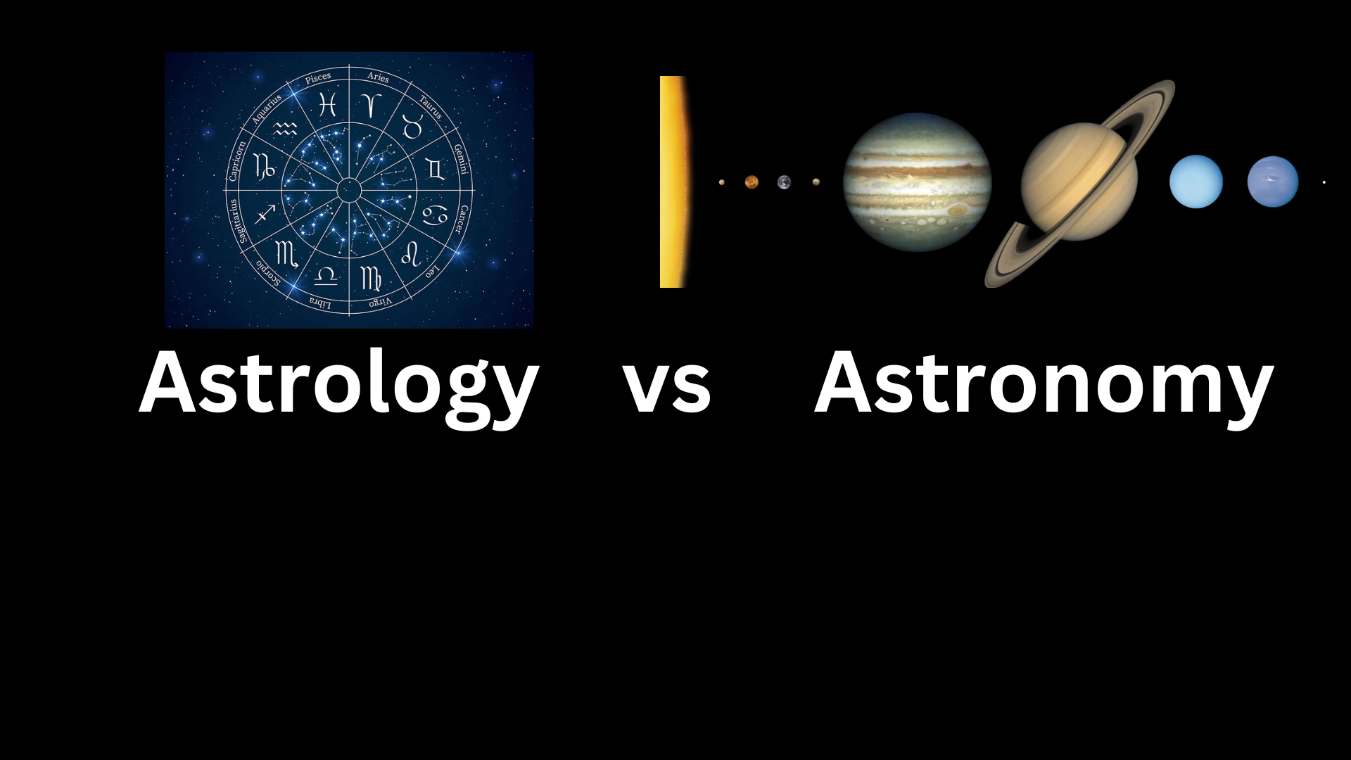 Astronomy vs. Astrology – EMS Sound