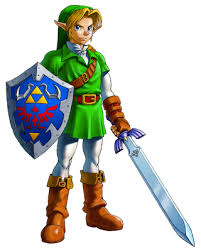 The main character Link 