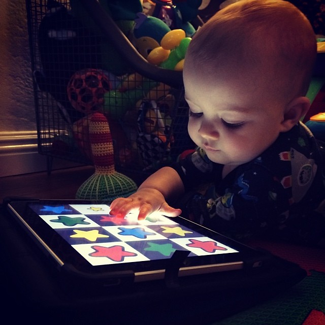 Kid getting first iPad 