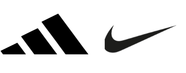 This is the Nike and Adidas logo