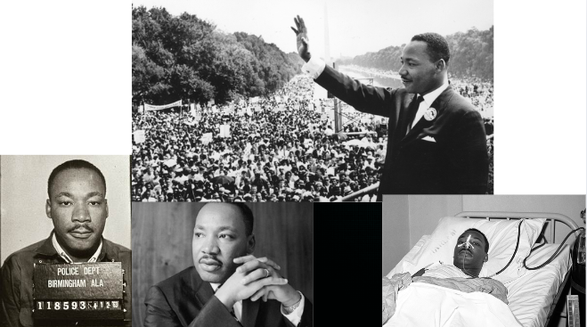 This image of Martin Luther King Jr was made by me 