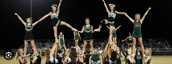 A picture of cheerleading 