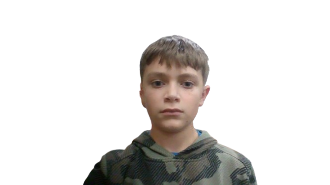 This is a picture of Gunner being himself.