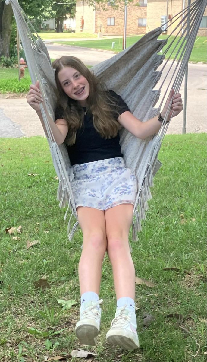 Hadley hanging out!
