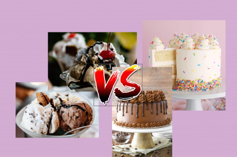 cake VS ice cream 