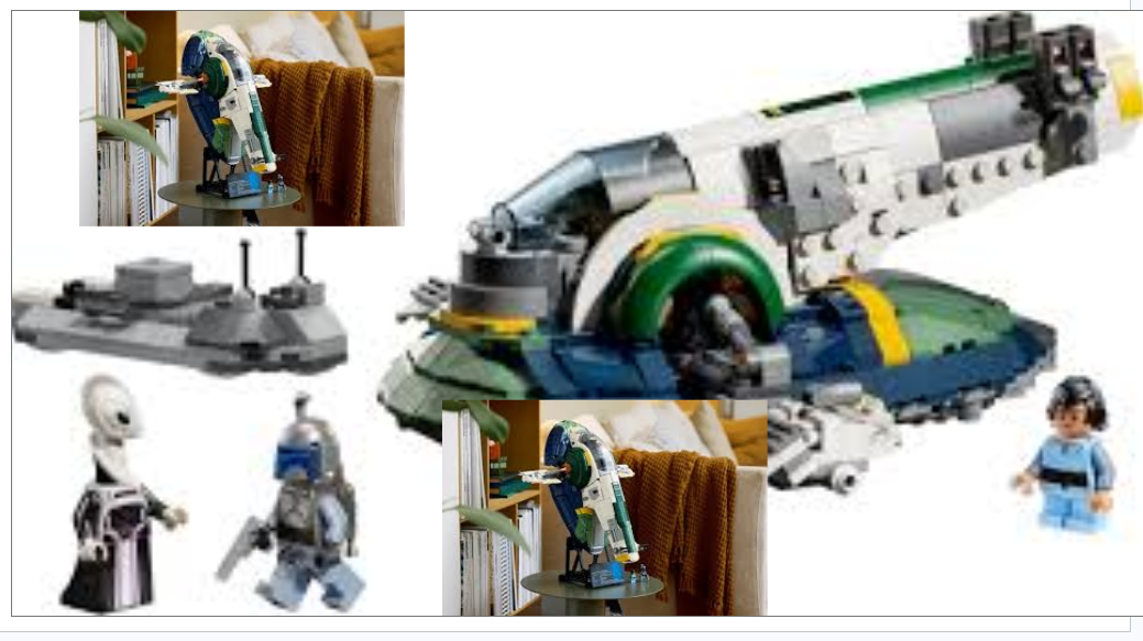 Lego Jangofett's Space Ship Set