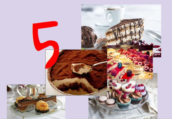 top 5 desserts