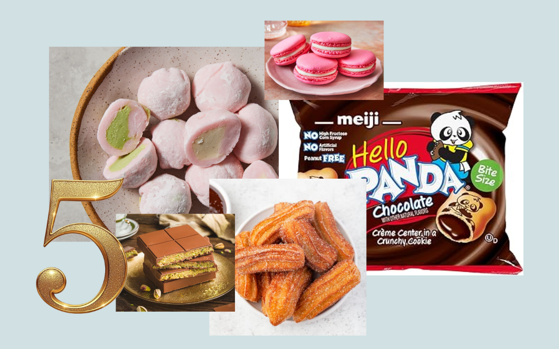 top 5 Sweets from other countries