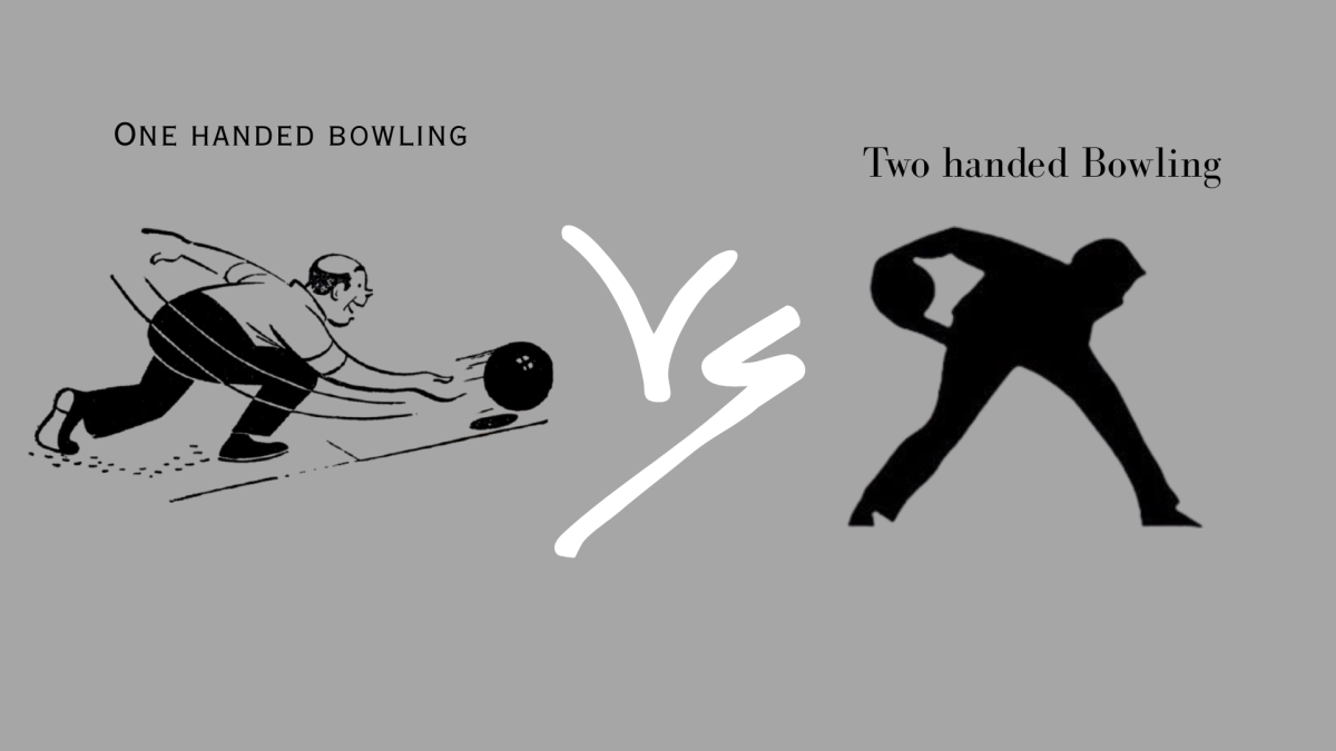 One handed .Vs. Two handed Bowling